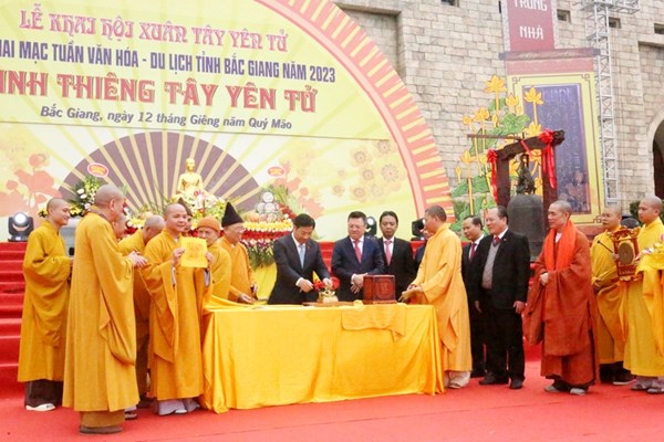 Khai mạc Tuần Văn hóa- Du lịch tỉnh Bắc Giang năm 2023 - Anh 5